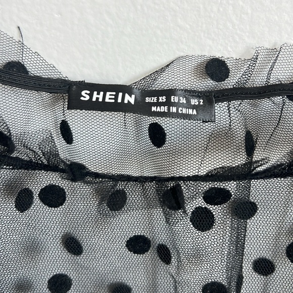 SHEIN Organza Polka Dot - Picture 4 of 5